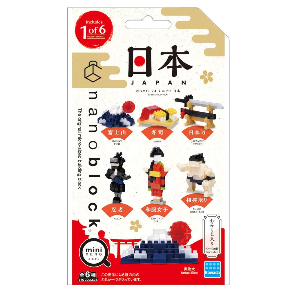 Kawada Nano Block Mini Nano Япония 1BOX 6 Всего 6 типов (BOX) NBMC_74S = штук,