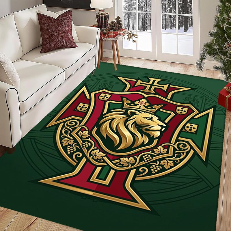Heritage Royal Emblem carpet printing Living room and bedroom mats Doormat Office chair cushion Bathroom mat