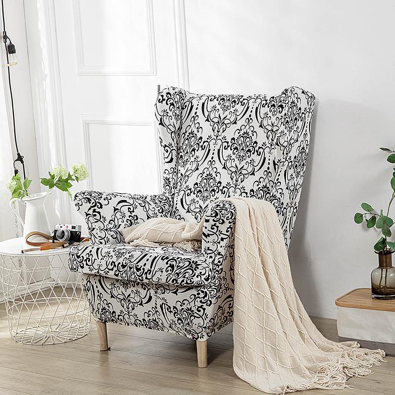 Эластичный цельный чехол на табурет с тигром Американский Scamon Подушка для сиденья Чехол для стула Чехол для дивана Все включено Чехол для кресла с одним крылом