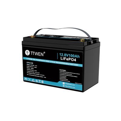 TTWEN 12.8V 100Ah LiFePO4 Аккумулятор без Bluetooth