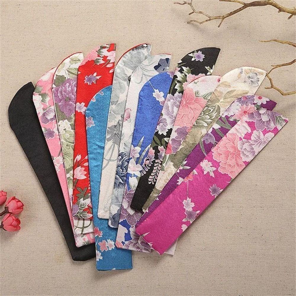 Decoration Fan Sleeve Women Packaging Pouch Beautiful Folding Hand Fan Bag