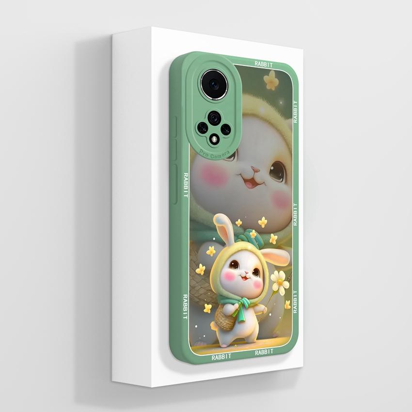 Для Huawei Nova 9 10 11 Pro Y60 Y72 Чехол для телефона Красивые акварельные цветочные узоры Жидкий силикон Защита от падений Премиальная защитная крышка Для Huawei Case