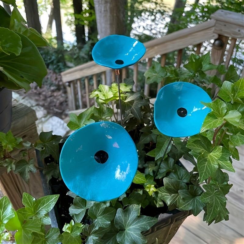 Мини-колышки для цветов мака, чашки для пчел