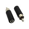 Plug Converter Connector RCA To 3.5mm Adapter 3.5mm Female Jack RCA Male Plug Audio Adapter