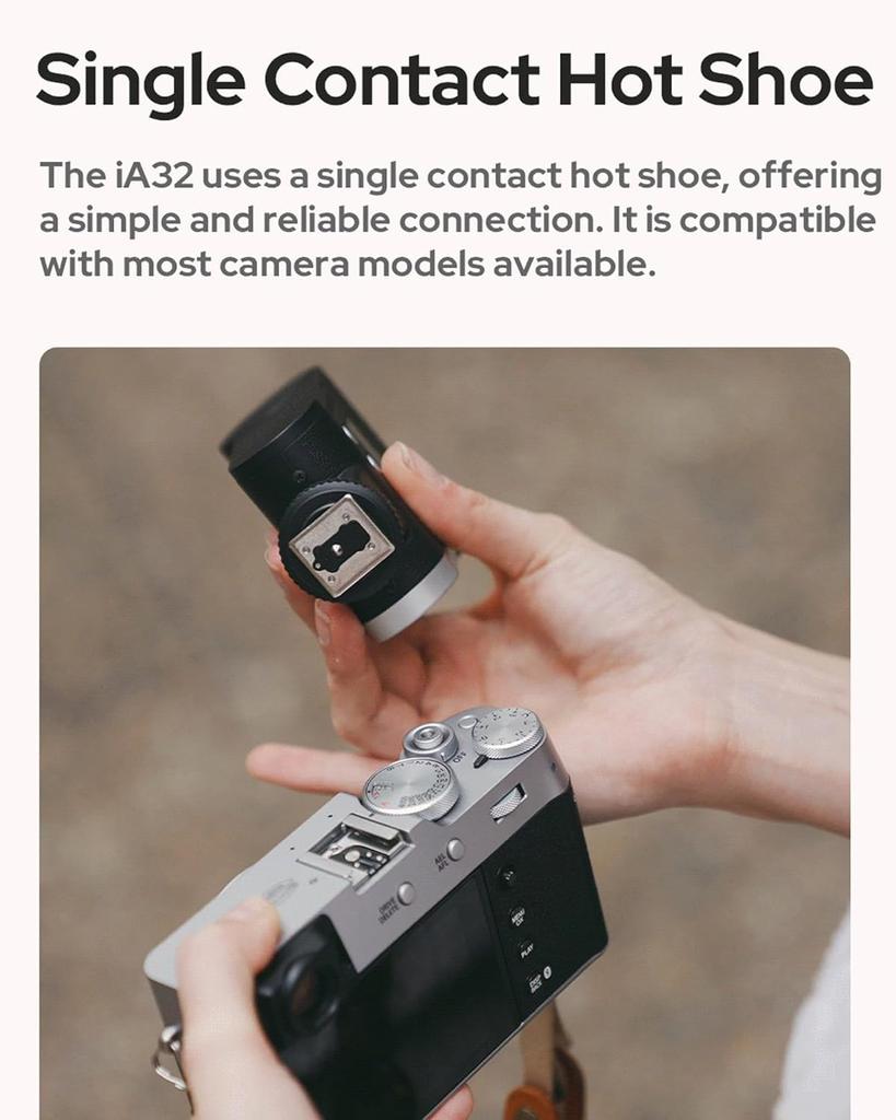 GODOX iA32 Camera Flash 5 Level Adjustable Mini Flash Mode Auto/Manual