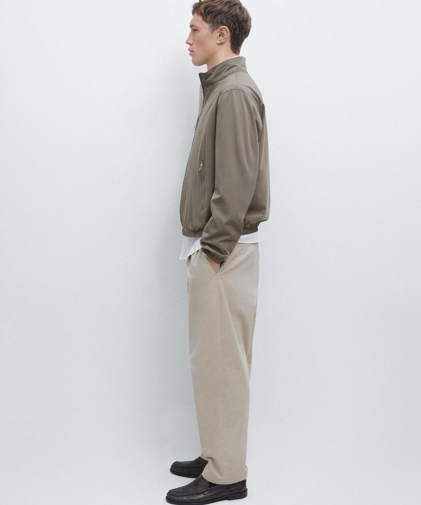 Короткая двусторонняя куртка Massimo Dutti