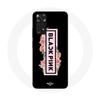 Case for Xiaomi Redmi Note 11 4G Blackpink K-pop Group Logo Black Pink Black Background