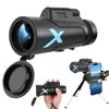 12x50 Monocular Portable Zoom Hd 5000m Telescope Long Distance For Sports Outdoor Camping Travel