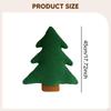 Christmas Tree Pillow Stuffed Toy Comfortable Decorative Lightweight Hugging Cushion Xmas Throw