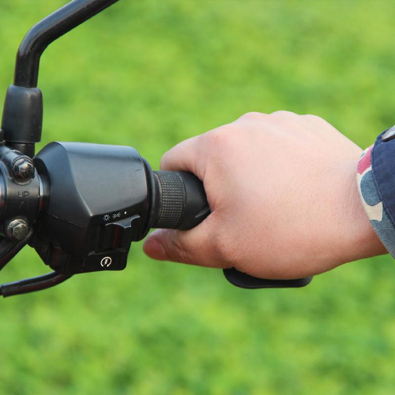 Fashion Universal ABS Wrist Rest Grip Practical Cruise Contro Black Motorcycle Fuel Saving Aid 1pc New Assist Hot Throttle