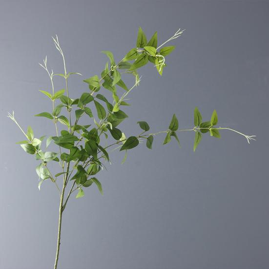 44.5 Inch Artificial Greenery Branch Faux Stems And Branches for Vase Long Stems Fake Plants with Leaves for Home Indoor Daily Decoration Wedding