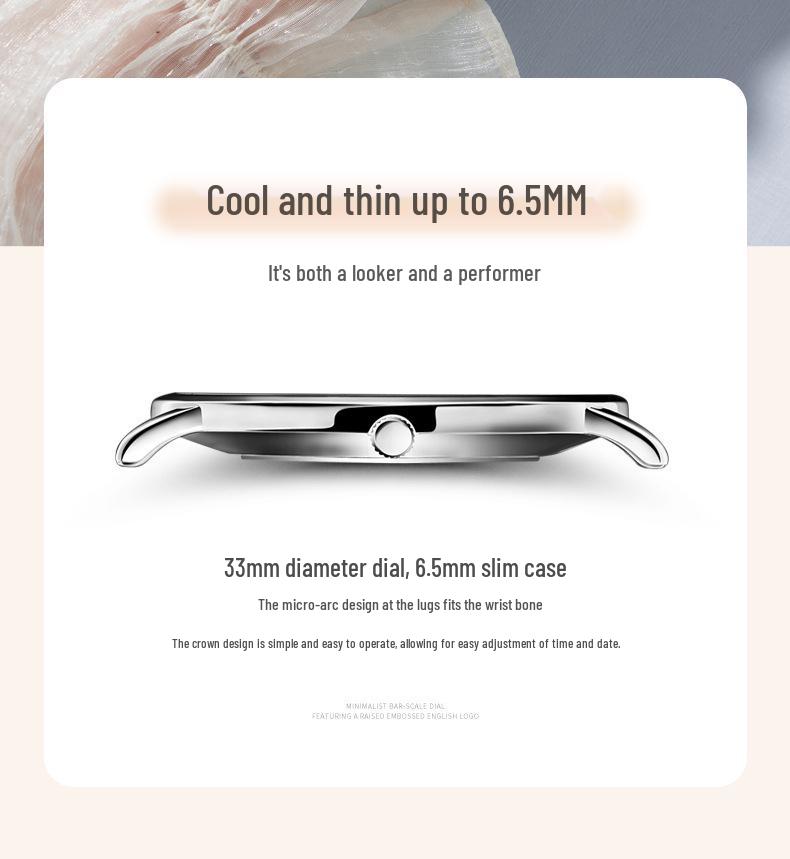 Часы кварцевые Olishi на День святого Валентина, Тонкий студенческий электронный дизайн, Унисекс