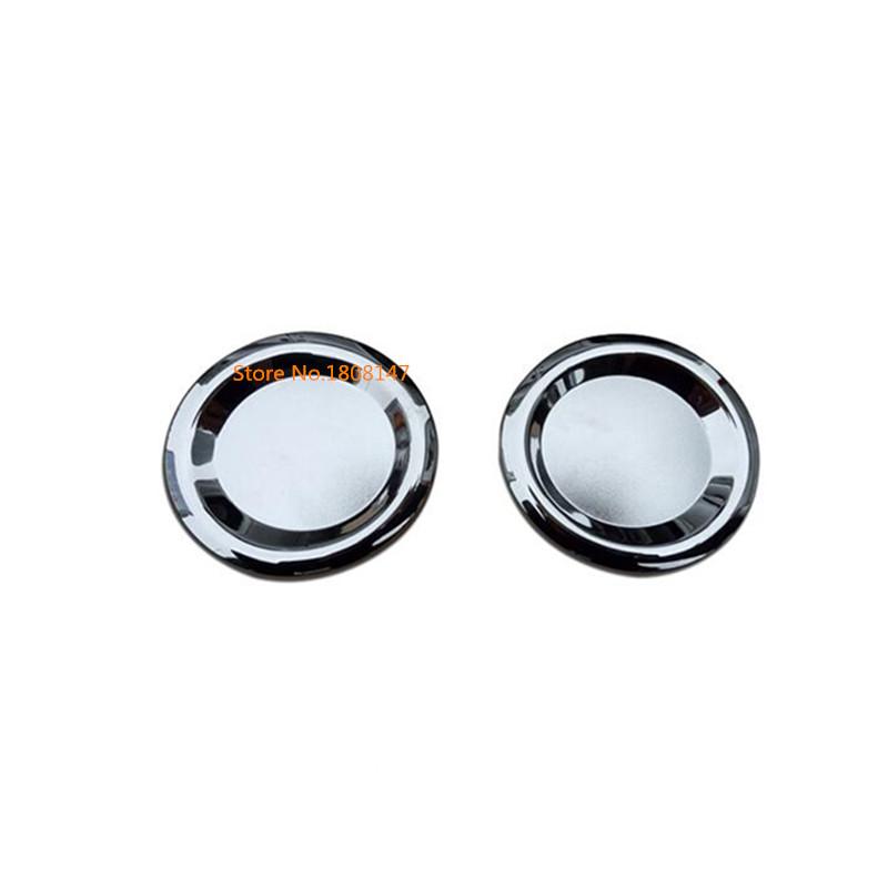 Car Front Fog Light Lamp Frame ABS Chrome Cover Trim Stick Parts Eyebrow For Benz Vito W447 2016 2017 2018