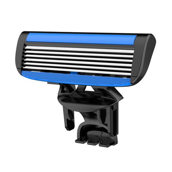 Бритвенные лезвия Comet Home с 6 сменными лезвиями, 12 штук, 2 набора, корейские бритвенные лезвия