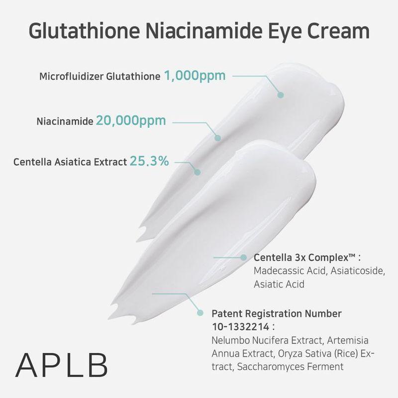 APLB Крем для глаз с глутатионом и ниацинамидом