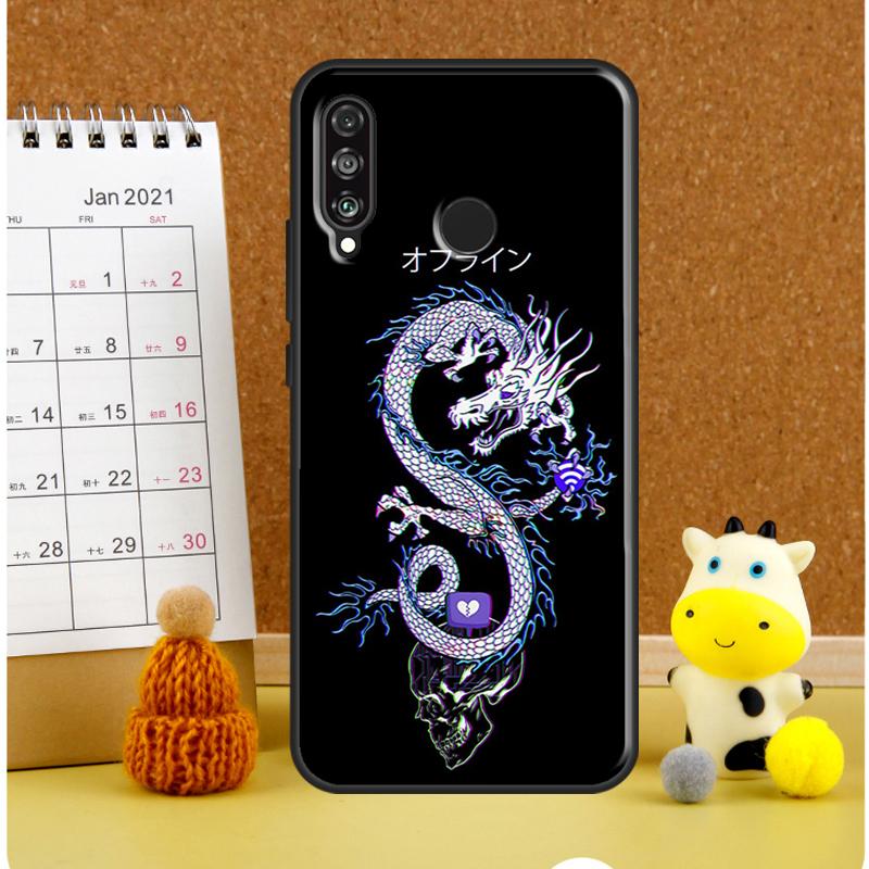 Древний японский дракон Для Huawei Nova Y61 Y60 Y70 Y72 Y73 Y90 Y91 12i 11i 3i 7i 8i 9 10 SE P20 P40 P30 Lite Чехол