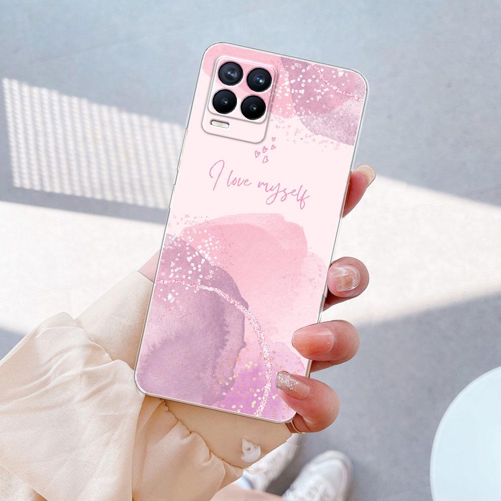 For Realme 8 Case Clear Soft Silicone Protective Phone Cover For Realme 8 Pro Cases Coque For OPPO Realme 8 8 Pro Bumper Fundas