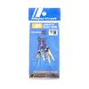 Major Craft JPS-Assist Holo Double Hooks Size M (Size 1) 2 Pc / Pack (4517)