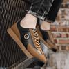 Модная мужская обувь 2024 года, новая осенняя мода, повседневная кожаная обувь, британский стиль, роскошные брендовые кроссовки на платформе, кроссовки Chaussure Homme