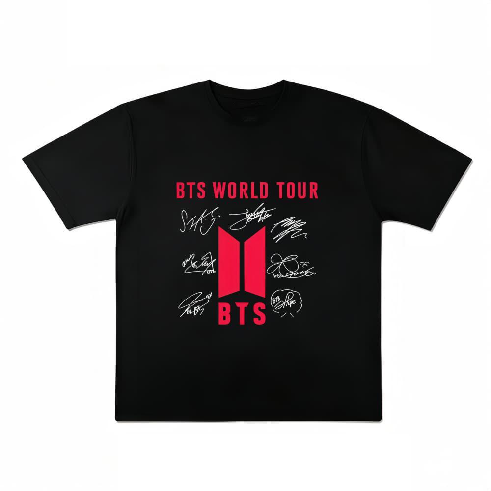 2026 Summer Rapper Oversized Gift Tees Fashion Singer World Tour Tshirts Short Sleeve Women Unisex Streetwear T Shirts for Fan