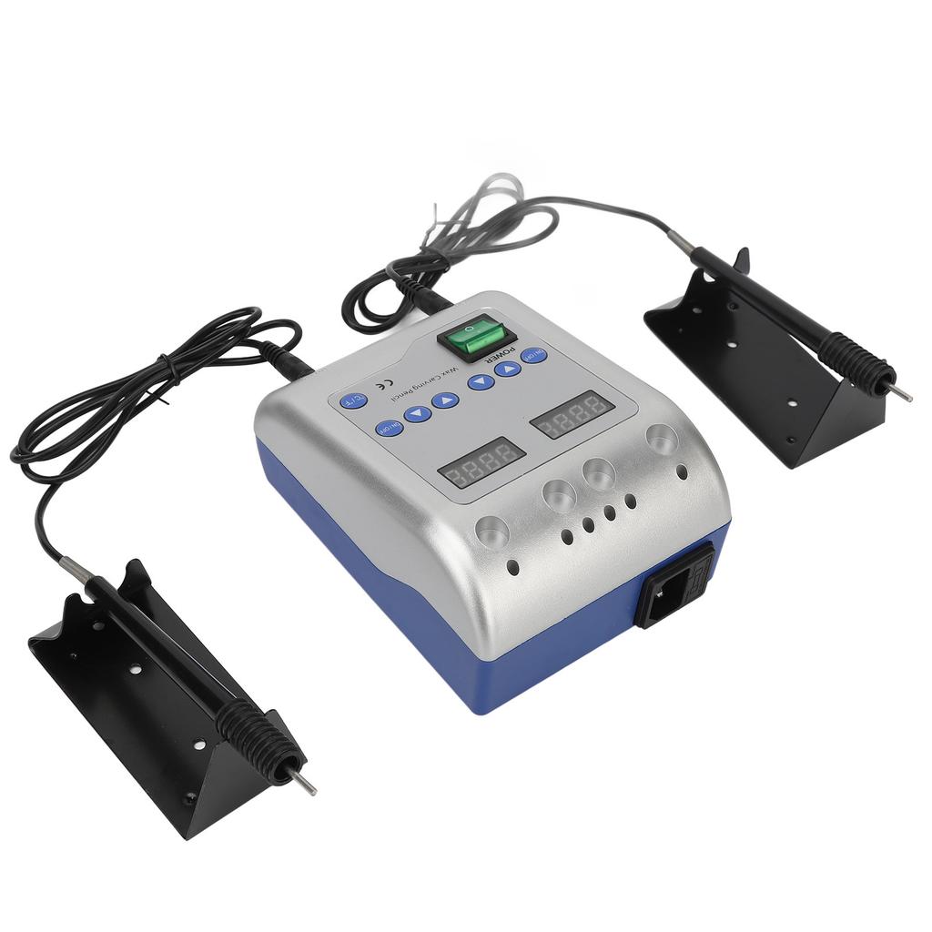 Dental Electric Wax Knife Double Carving Pencil Adjust Temperature Dental Wax Carver