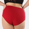 Большие размеры Женское нижнее белье с высокой талией Женские трусы из чистого хлопка 260 фунтов 100% хлопок промежность Женские шорты для подтяжки бедер и живота