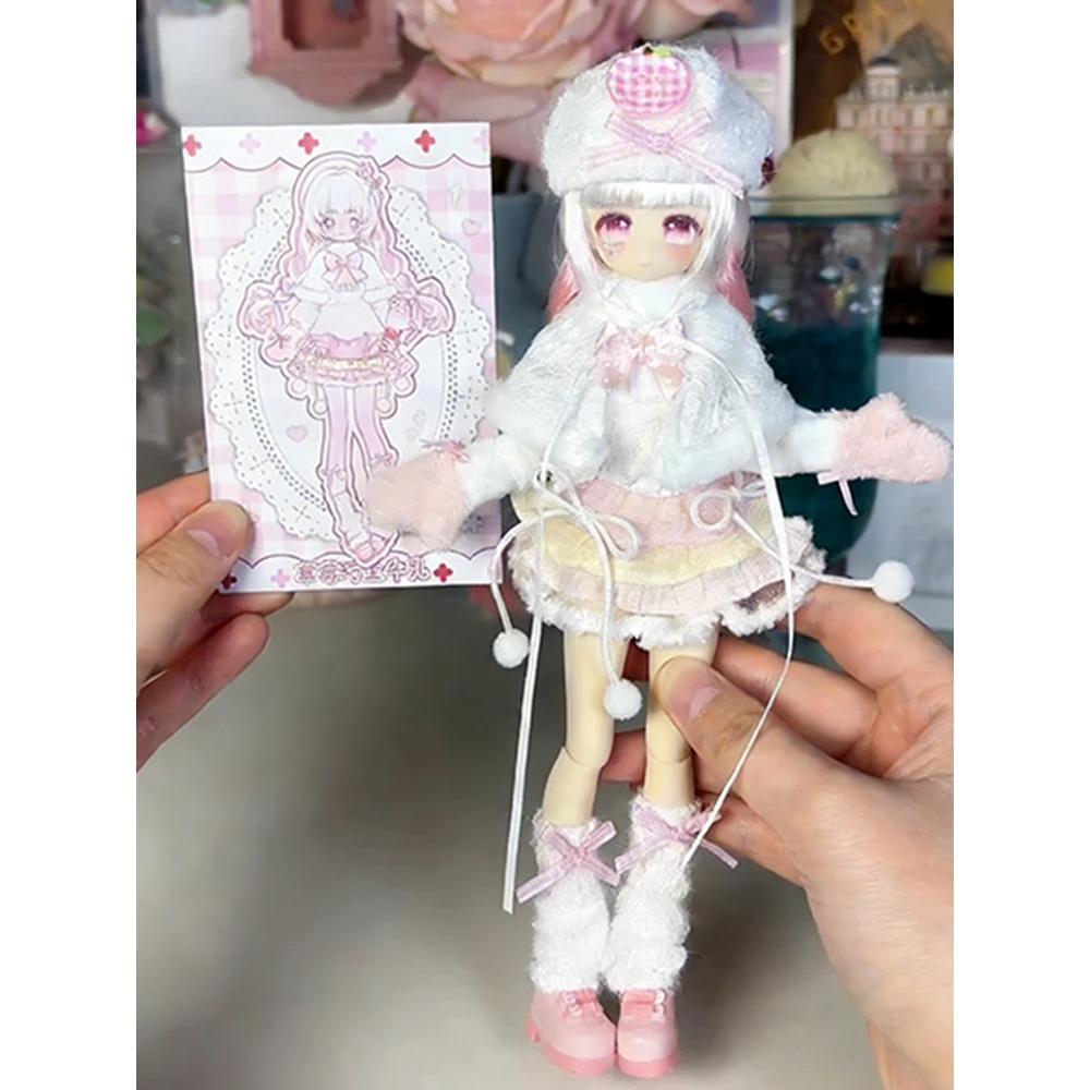 История чаепития в течение четырех сезонов Сюрприз-бокс Momotale BJD Мешок-сюрприз Милая девочка Фигурка-экшен Коробка-сюрприз Игрушки