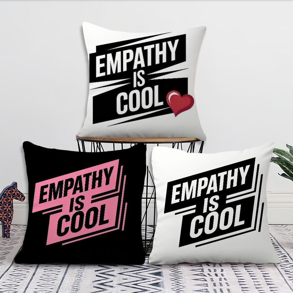 Fashion mpathy is Cool cushion cover Pillow Cover Decoration Room Home Sofa living Office Car Nordic Simplicity