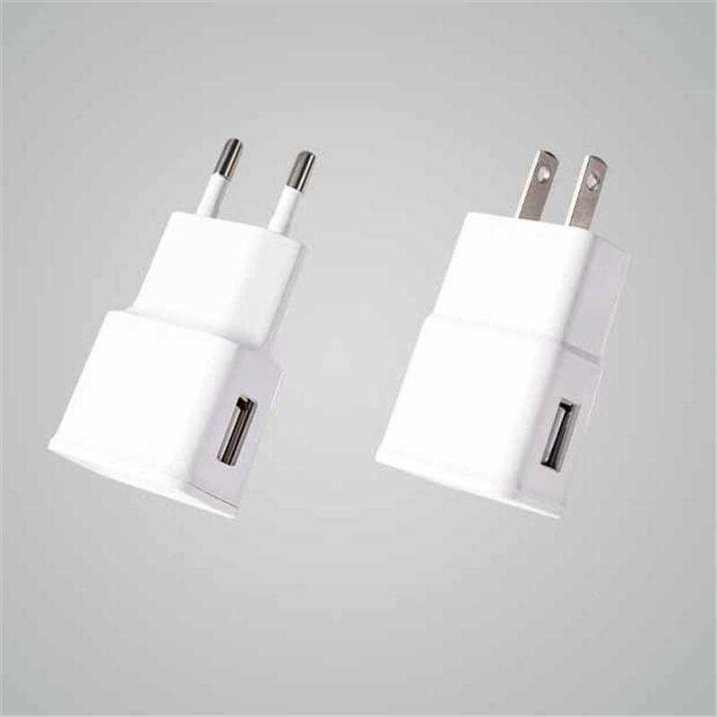 5В1А/5В2А USB Зарядное устройство Головка-вилка для зарядки мобильного телефона Стандарт ЕС/США Матовая сторона U/S4/7100