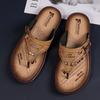Summer Men Sandals  Leisure Summer Shoes Male Beach Shoes Comfy Men Shoes  Outdoor Men Roman Sandals Flip Flops Slippers Slides