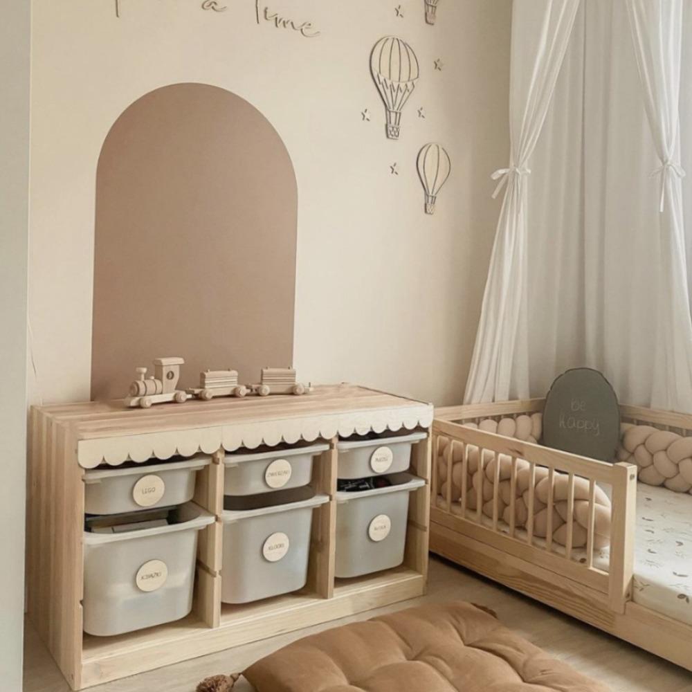 6 шт. Винтажная веерообразная деревянная рамка незаконченная рамка для шкафа креативная рамка для поделок своими руками фоторамка