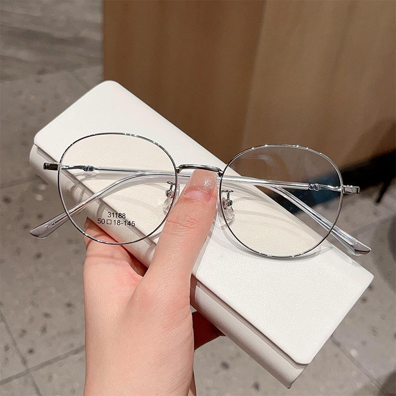 Литературная ретро маленькая круглая оправа для близорукости для мужчин и женщин, простые очки Yan Feng Danyang