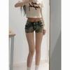 Low-waist Denim Shorts for Women Slim Hip Pants