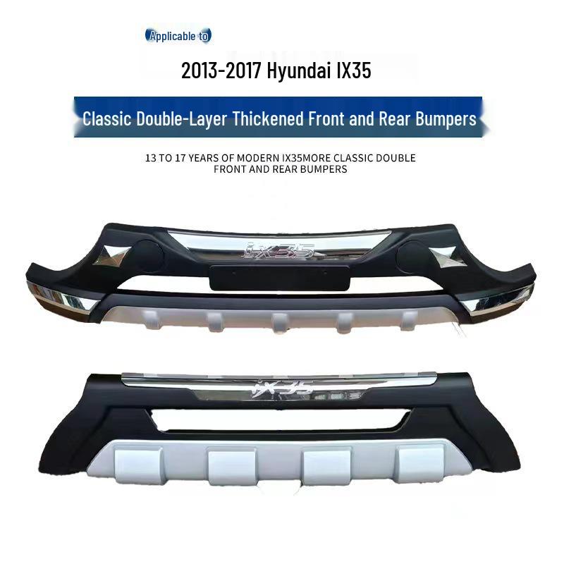 Полный комплект обвеса для Hyundai IX35: Подходит для передних и задних бамперов, защитных накладок на бампер и модификаций 2009-2020 гг.