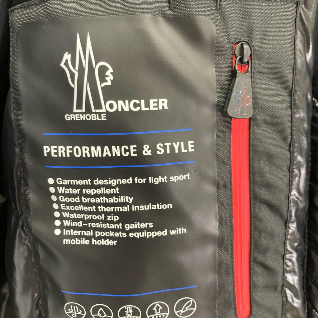 Moncler GERBIER GIUBBOTTO Jacket 1 khakiUsed