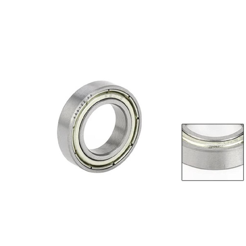 Motoforti 6801ZZ Deep Groove Ball Bearings P0 12x21x5mm Lubricated Bearings Double Metal Seal Scooter Skateboard Wheel