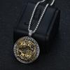 Jewelry Gold Plated with Zircon Vintage Fashion Men's and Women's Necklace Pendant Jewelry