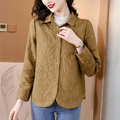 Осенне-зимняя одежда 2025 Новая хлопковая куртка Популярная женская тонкая хлопковая куртка Топ