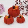 4/5/6in PP Cotton Filled Fabric Pumpkin Corduroy Cloth Pumpkin Soft Funny Pumpkin Plush Toys