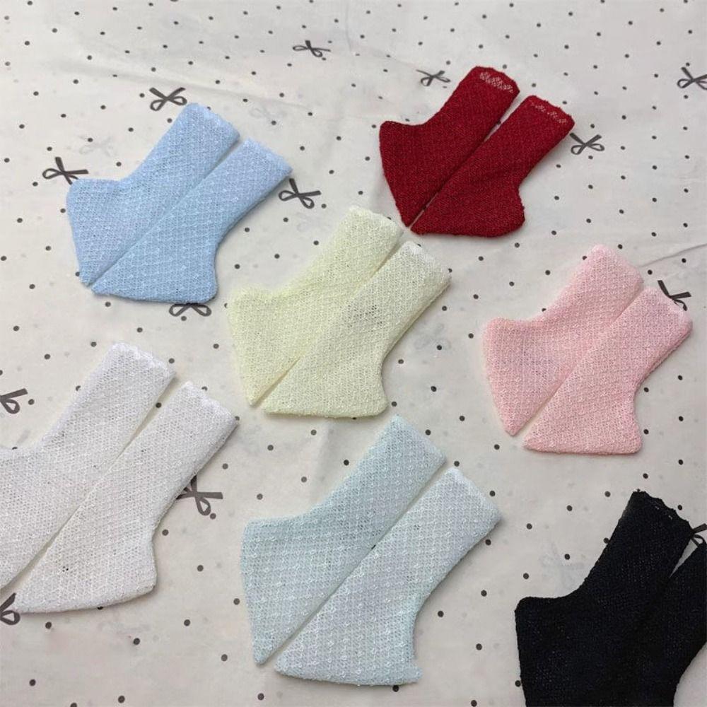 Модные носки, леггинсы, ручная работа, милые эластичные сетчатые носки, чулки для кукол с кружевом для куклы 1/4 BJD 45 см