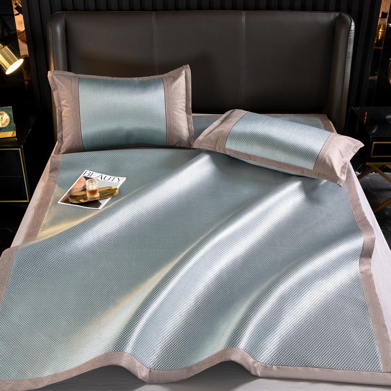 Летний охлаждающий матрас для пары, прохладный коврик для сна, простынь с ледяным ощущением, 150, односпальный, двуспальный, складной, защитная накладка для кровати