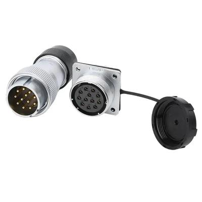 WEIPU WS32 TD+Z IP65 Промышленный Водонепроницаемый Авиационный Разъем Адаптер Питания и Сигнала 4 6 8 10 11 12 13 19 Контактов Розетка для Панельного Монтажа