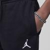 Jordan MJ Brooklyn Fleece Essentials однотонные удобные универсальные повседневные брюки детские брюки черного цвета HQ7089-010