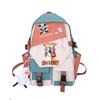 Школьный рюкзак большой вместимости с плечевым ремнем; студенческий трехпредметный набор пеналов