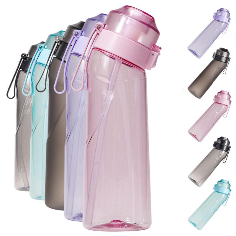 Бутылка с водой со вкусом воздуха 650 мл с фруктовым экстрактом бутонов стручков вкуса