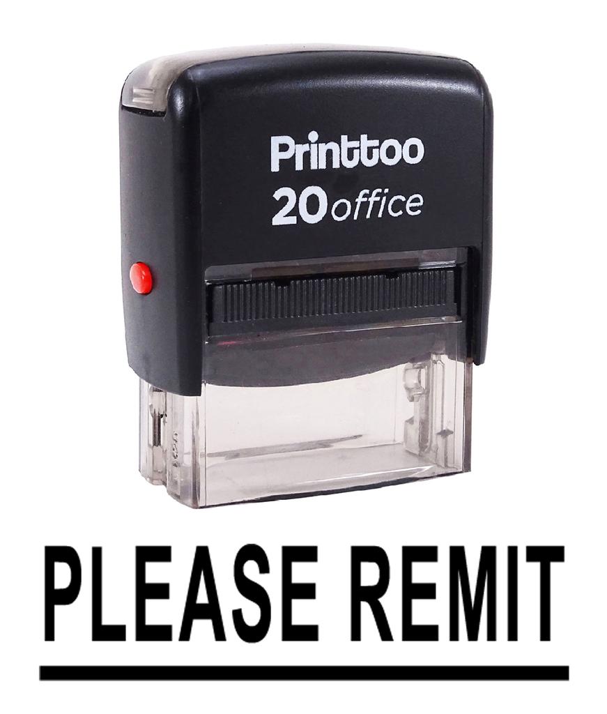 Printtoo Office Стационарные ПОЖАЛУЙСТА, ОТПРАВЬТЕ Самокопирующийся резиновый штамп на заказ