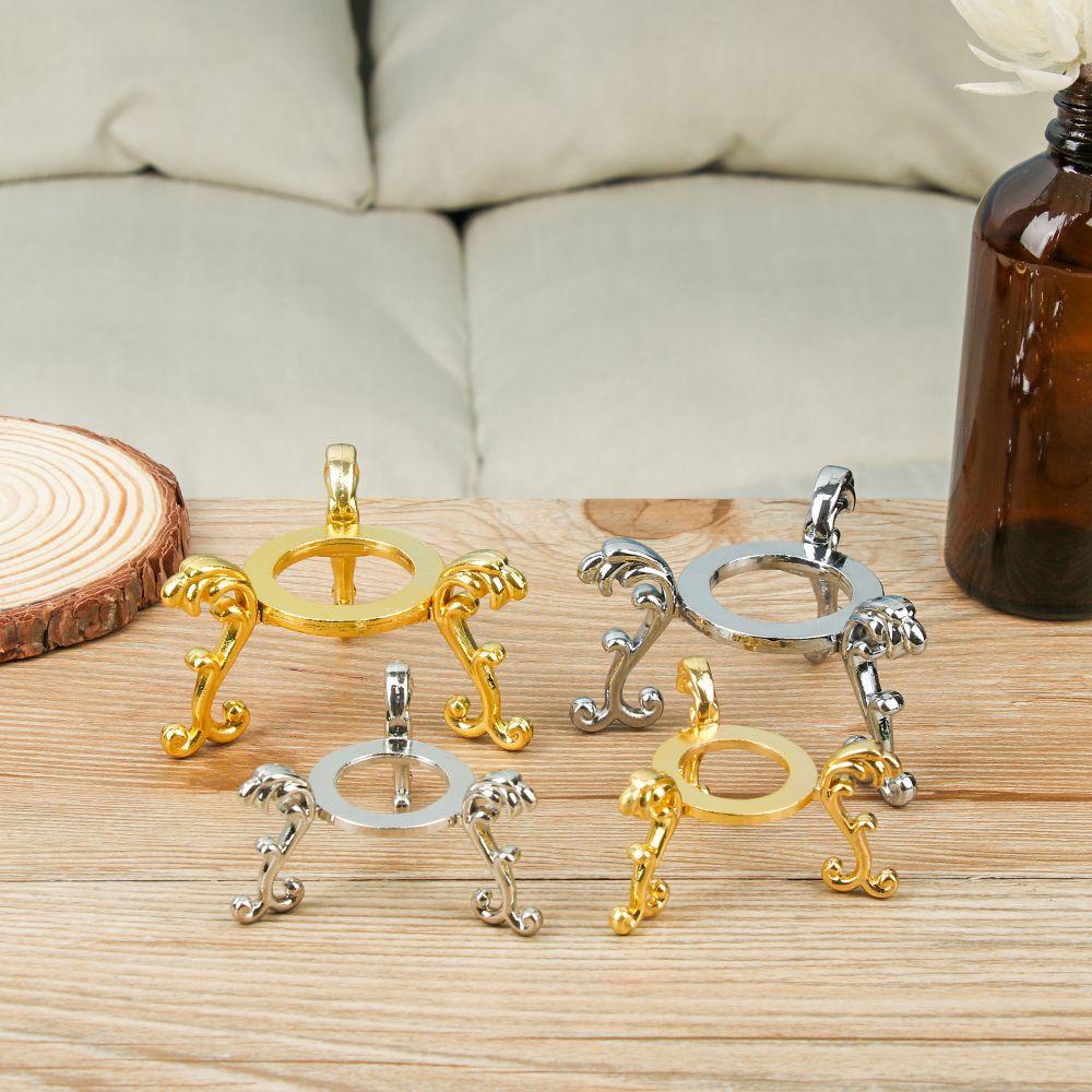 Ручная работа Реквизит для фотосъемки Домашний декор Сфера Камень Подставка Металлический держатель Подставка для дисплея Основа для хрустального шара