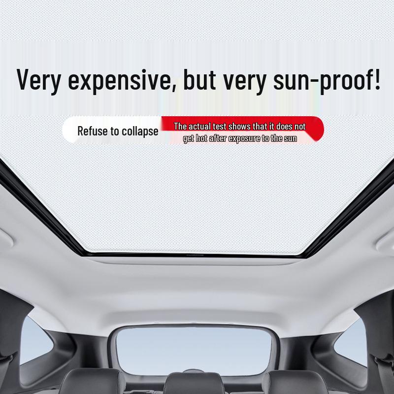 Непрозрачная статическая солнцезащитная шторка для Hyundai Santa Fe 13-18: Теплоизоляция, Защита от солнца, Блокировка приватности