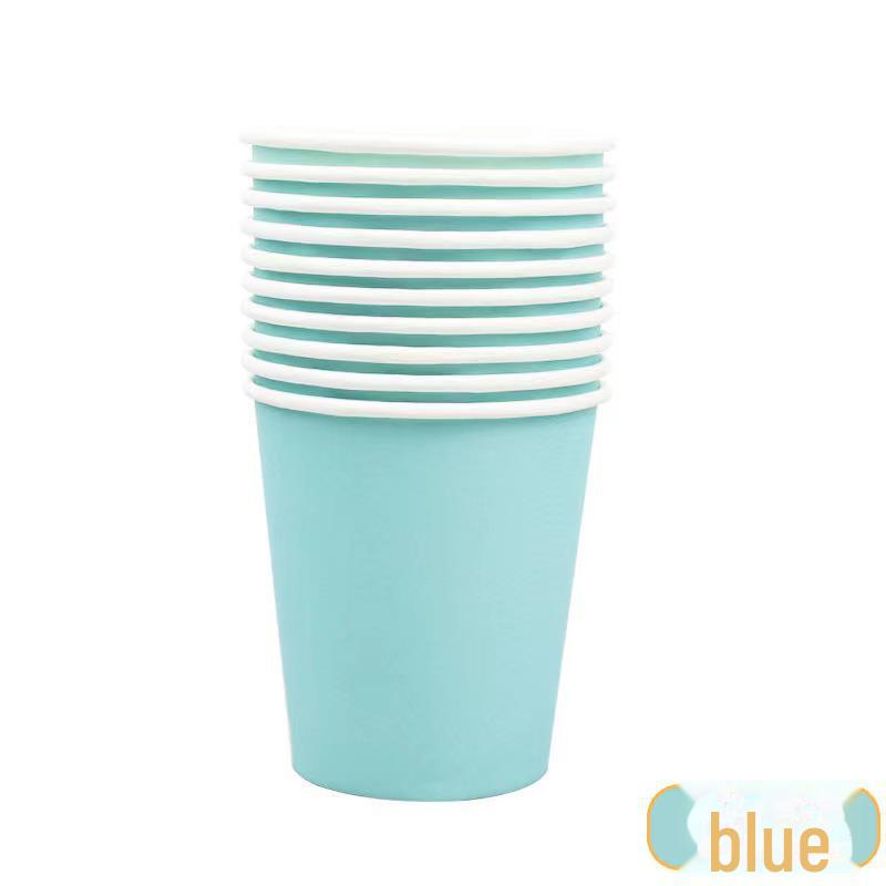 Красочные полосатые бумажные стаканчики для декора вечеринок и праздников