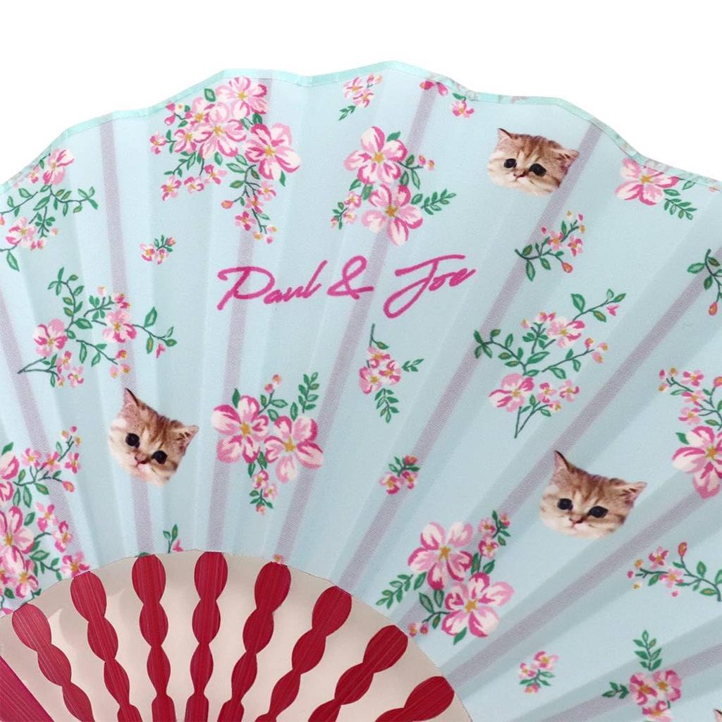 Складной веер Paul Joe для хранения Маленький цветок Nounette Paul Joe [PAUL&JOE ACCESSOIRES] & (с корпусом) (Зеленый, Женский) & 001853-0001-01